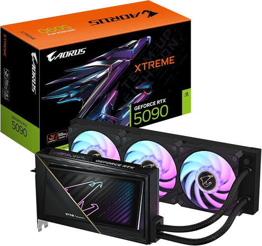 Intel Core Ultra 9 285K with Gigabyte Aorus GeForce RTX 5090 Xtreme Waterforce 32G Graphics Card - 32 GB GDDR7, 512 Bit and G.Skill DIMM 64 GB DDR5-6800 dual-kit